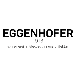 Logo von EGGENHOFER 1918 - schreinerei . möbelbau . innenarchitektur (Eggenhofer Bau- und Möbelwerkstatt GmbH)