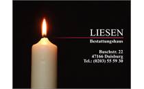 Logo von Liesen GmbH Beerdigungsinstitut-Schreinerei